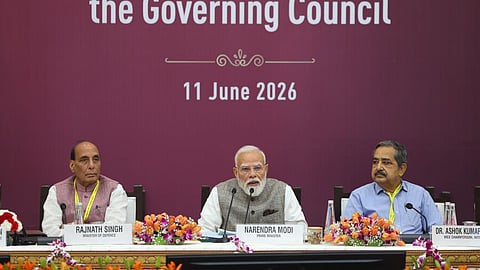 विकासाला देणार गती; पंतप्रधान नरेंद्र मोदी यांचा नीती आयोगाच्या बैठकीत निर्धार
