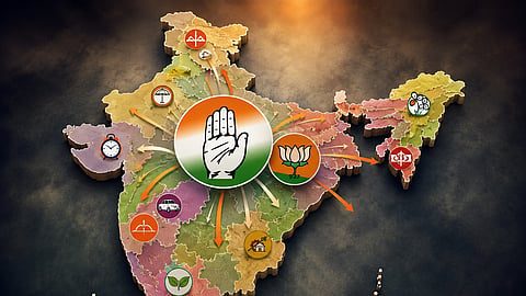 प्रादेशिक पक्ष अडचणीत