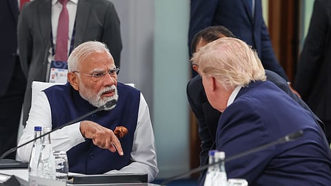 फ्रान्समध्ये G7 परिषदेला सुरुवात; १६ महिन्यांनी झाली मोदी-ट्रम्प यांची भेट