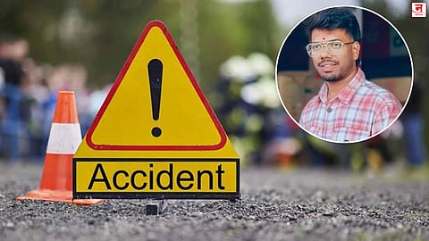 Karjat : कंटेनरच्या धडकेत तरुणाचा जागीच मृत्यू