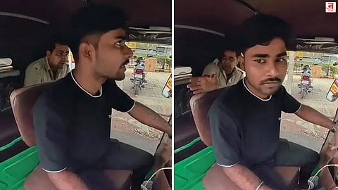 फुकट प्रवासाला नकार दिल्याने रिक्षाचालकाला शिवीगाळ; व्हिडिओ व्हायरल होताच होमगार्डला कामावरून काढले