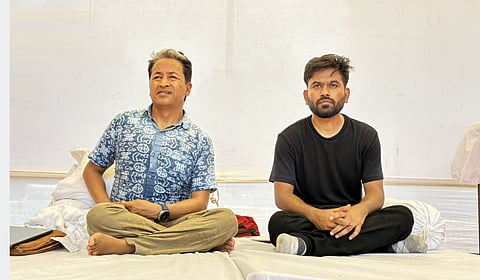 CJP च्या आंदोलनात सोनम वांगचुक यांचे बेमुदत उपोषण; धर्मेंद्र प्रधान यांच्या राजीनाम्याची मागणी