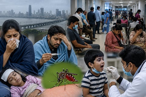 पावसाळी आजाराचे थैमान! रुग्णसंख्येत ३० टक्क्यांनी वाढ; मुंबईत साथीचे आजार बळावले
