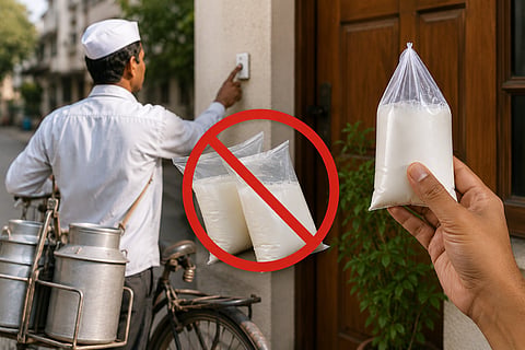 दुधाची तहान ‘पिशवी’वर; सुट्या पिशवीतून दूधविक्रीला FDA ची बंदी, ...अन्यथा होणार ३ लाखांचा दंड