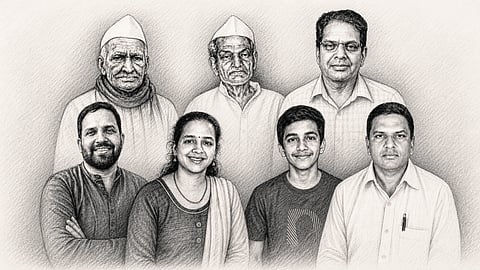 'किरात'च्या चार पिढ्या