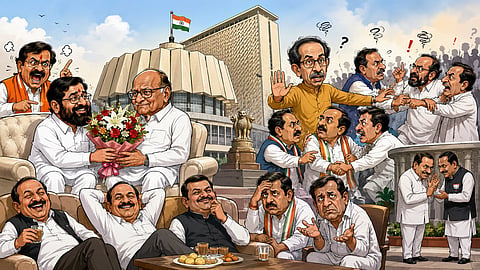 सरकार सुस्त, विरोधक निष्प्रभ