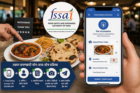 रेस्टॉरंटमध्ये खराब जेवण मिळालं? FSSAI कडे काही मिनिटांत करा तक्रार; जाणून घ्या स्टेप-बाय-स्टेप प्रक्रिया