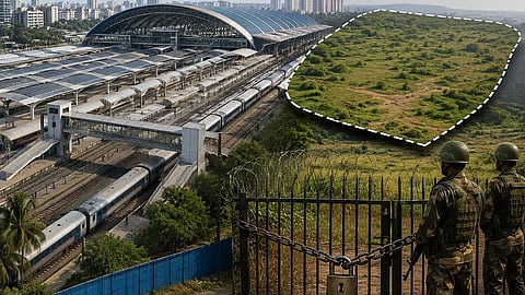 Mumbai : प्रस्तावित 'रेल्वे टर्मिनस' लटकले; रेल्वे, संरक्षण मंत्रालयात जमिनीचा वाद