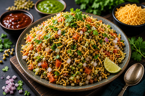 Healthy Recipe : झटपट बनवा पौष्टिक पुणेरी मटकी भेळ; प्रत्येक घासात भरपूर प्रोटीन