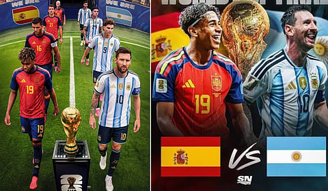 FIFA World Cup 2026 : पुनरावृत्ती की स्वप्नपूर्ती? अर्जेंटिना आणि स्पेन यांच्यात आज रंगणार फुटबॉल विश्वचषकाचा महामुकाबला