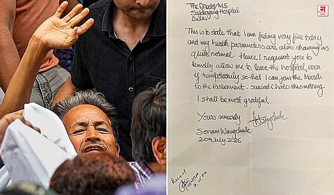 CJP Chalo Sansad March : "माझी प्रकृती उत्तम, मला मोर्चात सहभागी होऊ द्या"; सोनम वांगचुक यांचे सफदरजंग रुग्णालयाला पत्र