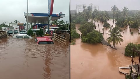 Gujarat Monsoon Fury : गुजरातमध्ये पावसाचा 'हाहाकार'; Video