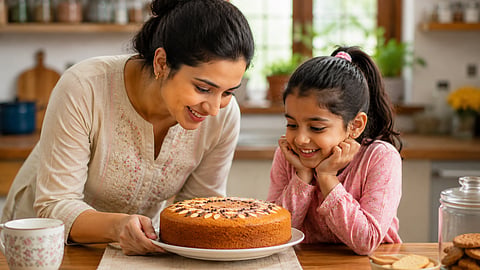 Tea Time Recipe : ओव्हनशिवाय घरच्या घरी बनवा मऊ बिस्कीट केक; मुलांसाठी झटपट आणि चविष्ट पर्याय