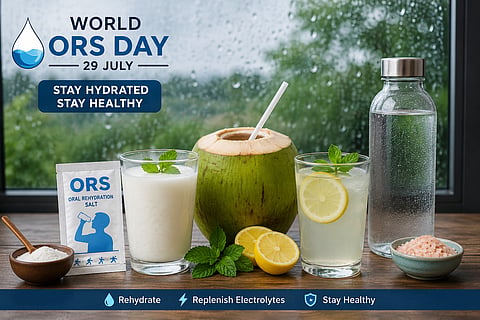 World ORS Day : पावसाळ्यात शरीर हायड्रेट ठेवण्यासाठी केवळ पाणी नव्हे; इलेक्ट्रोलाइट्सही महत्त्वाचे, वाचा तज्ज्ञांचा सल्ला