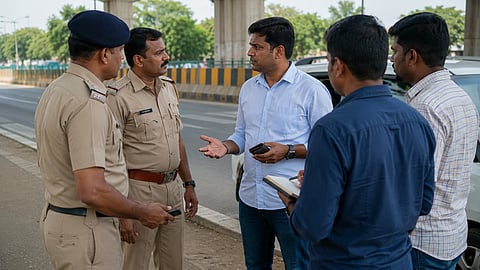 Pune : व्यावसायिकाला पोलिसांकडून लुटण्याचा प्रयत्न; १० जणांवर गुन्हा दाखल