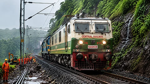लोणावळा-कर्जत घाटमार्गातील तिसऱ्या मार्गिकेचे काम पूर्ण; मध्य रेल्वेकडून मुदतपूर्व काम पूर्ण