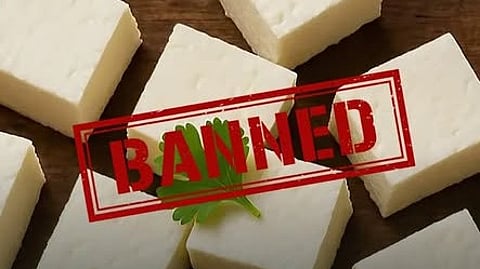 ॲनालॉग पनीर उत्पादन, विक्रीवर बंदी
