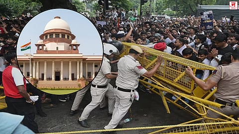 जंतरमंतरवरील आंदोलन : तरुणांना समजून घ्या! सर्वोच्च न्यायालयाच्या पोलिसांकडून अपेक्षा