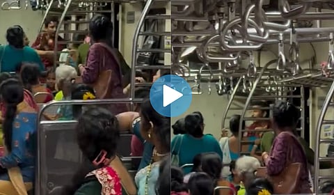 Video : चुकून लेडीज डब्यात चढला; धावत्या लोकलमधून उडी मारणार इतक्यात...