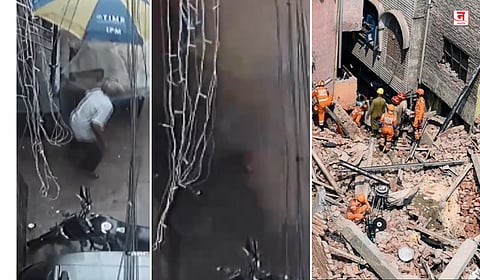 Delhi Building Collapse : क्षणार्धात इमारत जमीनदोस्त; मृतांचा आकडा वाढला, थरकाप उडवणारा CCTV व्हिडीओ समोर