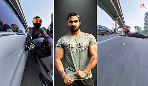 Gurugram Hit-and-Run : महिला बाईक रायडरला कारची जोरदार धडक; फरार आरोपी पोलिसांच्या ताब्यात, थरारक घटना कॅमेऱ्यात कैद