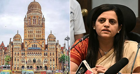 Mumbai : झाले मोकळे फुटपाथ; घाटकोपरमध्ये पालिकेच्या एन विभागाची कारवाई