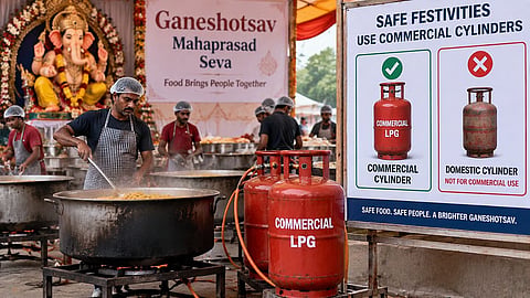 Thane Ganeshotsav 2026 : 'प्रसादा'साठी व्यावसायिक गॅस सिलिंडर अनिवार्य