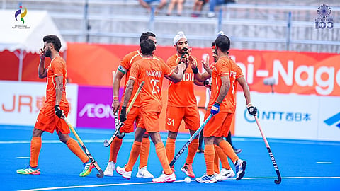 Asian Games 2026 : भारताची इंडोनेशियावर १३-१ ने दणदणीत मात; दिलप्रीत सिंगचे चार गोल
