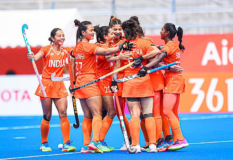 Asian Games 2026 : भारताची उझबेकिस्तानवर १९-० ने मात; दीपिकाचे तब्बल ८ गोल