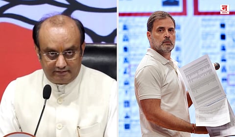 राहुल गांधींचे राजकीय ज्ञान 'शून्य' : भाजपचे सुधांशु त्रिवेदी यांचा पलटवार