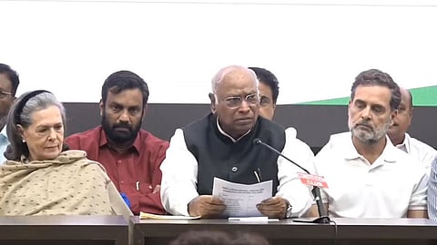 निवडणूक आयोगाविरोधात देशव्यापी मोर्चे; इंडिया आघाडीची ६ ऑक्टोबरला निवडणूक आयोगावर धडक