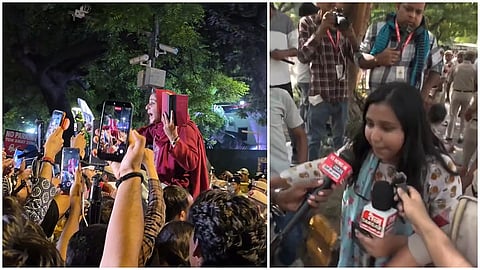 Jantar Mantar Protest Delhi : महिला पत्रकारांचा पोलिसांवर छळाचा आरोप