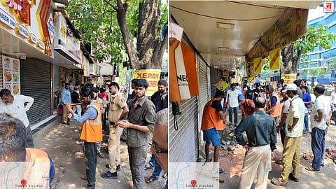 Mumbai : अतिक्रमणांवर महापालिकेचा हातोडा; साकीनाका, पवईत 'पादचारी प्रथम' अभियानांतर्गत एल विभागाची कारवाई