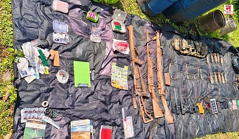 गडचिरोली : माओवाद संपला, तरी शस्त्रसाठा जप्त