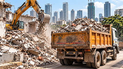 Mumbai : राडारोडा टाकला तर 'दंड'; आजपासून कारवाईचा बडगा, नोंदणी आणि वाहनांवर ट्रॅकिंग यंत्रणा बंधनकारक