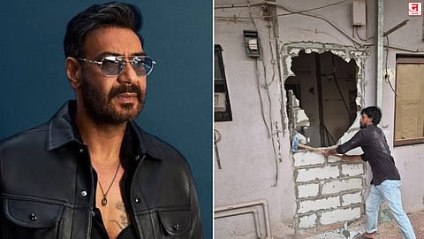 Mumbai : अजय देवगणच्या जुहूतील बंगल्यावर BMC चा हातोडा! अनधिकृत बांधकामावर कारवाई; नेमकं प्रकरण काय?