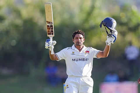 Ranji Trophy : सर्फराझच्या शतकामुळे मुंबईला भक्कम आघाडी