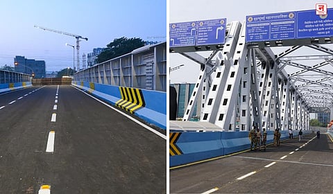 Mumbai : सायन, विद्याविहार, GMLR पूल सेवेत; वाहतूककोंडी फुटली, सायन पुलाच्या पुनर्बांधणीमुळे रेल्वेच्या पाचव्या, सहाव्या मार्गिकेचा मार्ग मोकळा