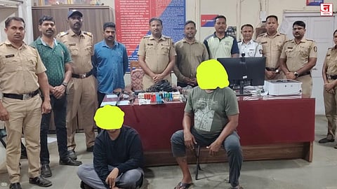 शिकारीच्या उद्देशाने आलेल्या दोघांना शस्त्रांसह अटक; मुरूड पोलिसांची कारवाई; दोन रायफल, १०४ जिवंत काडतुसे जप्त