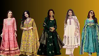 The 5 most comfortable Anarkali suits for your social calendar