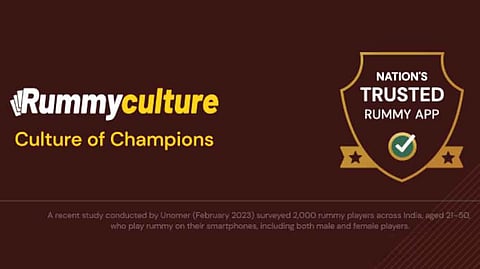 RummyCulture Named as ‘Nation Trusted Rummy App’