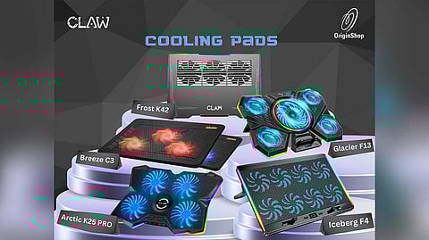 CLAW Launches 6 New Versatile Laptop Cooling Pads