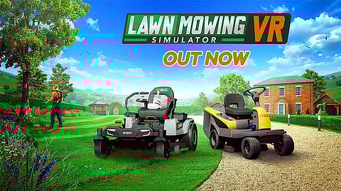 Lawn Mowing Simulator VR Now Available on Meta Quest