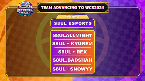 S8UL Esports Qualifies for Pokémon UNITE World Championship