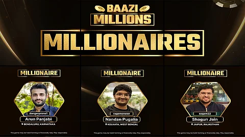 Baazi Millions Tournament Turns Players into Millionaires