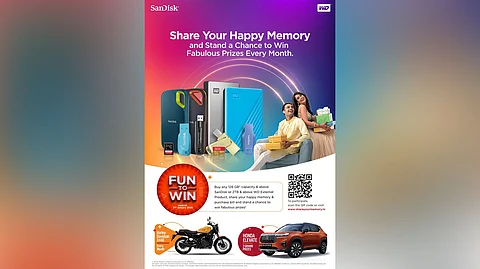 Western Digital Launches ‘Share Your Happy Memory’ Contest, Chance to Win Honda Elevate