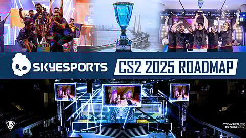 Skyesports Reveals 2025 CS2 Roadmap: INR 14.68 Crore Prize Pool, 4 Indian Events