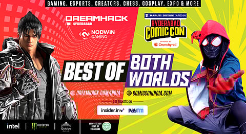 NODWIN Gaming Unites DreamHack India and Hyderabad Comic Con for Epic November Event
