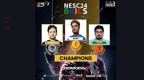 Wasfi and Shubham to Represent India at BRICS Esports Championship 2024