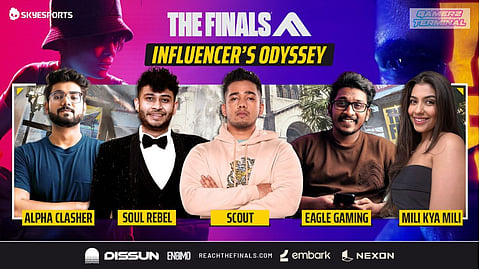 Skyesports Announces THE FINALS - Influencer’s Odyssey with Scout, Alpha Clasher, and More